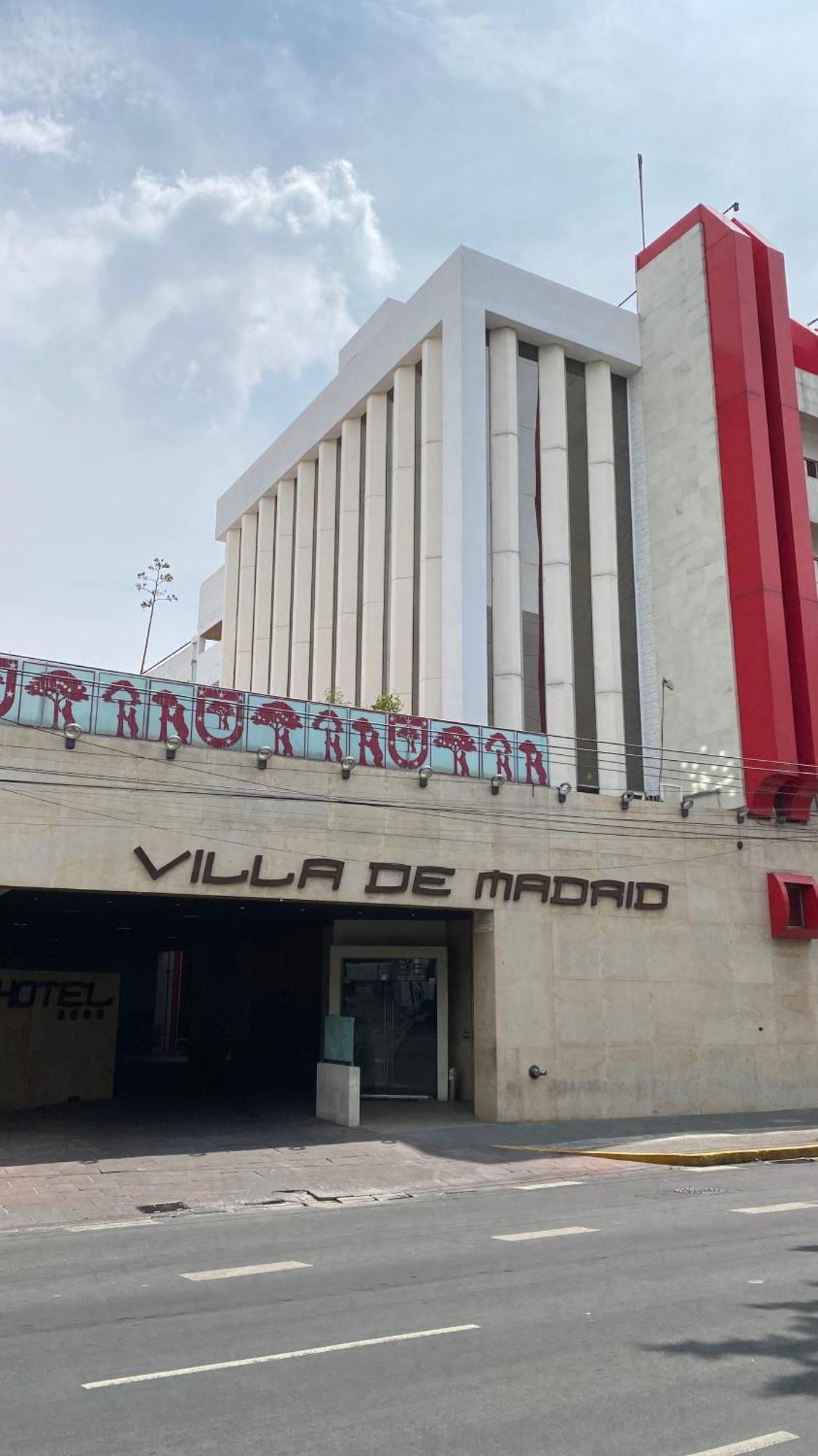 Hotel Villa De Madrid Meksyk Zewnętrze zdjęcie