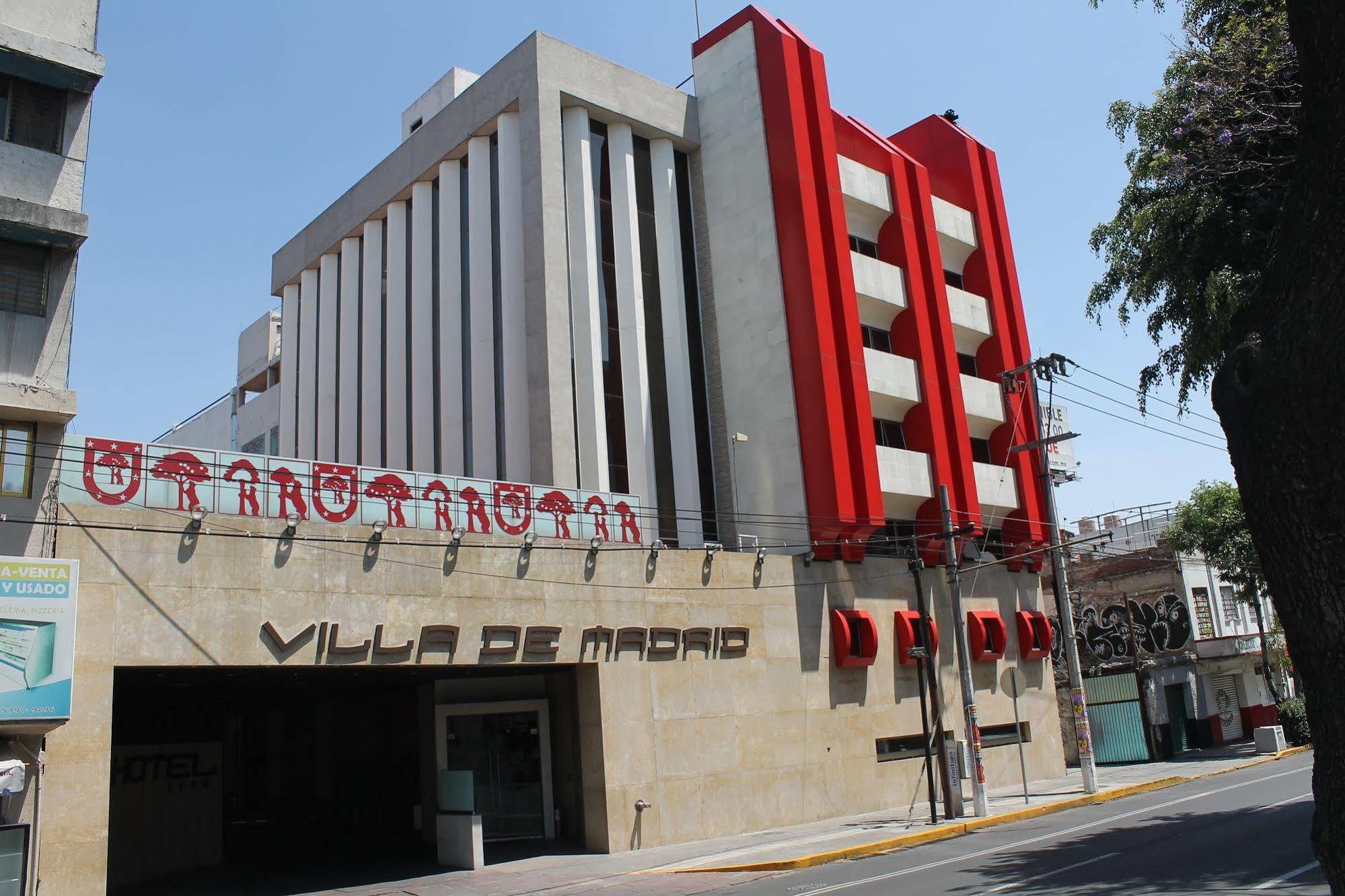 Hotel Villa De Madrid Meksyk Zewnętrze zdjęcie